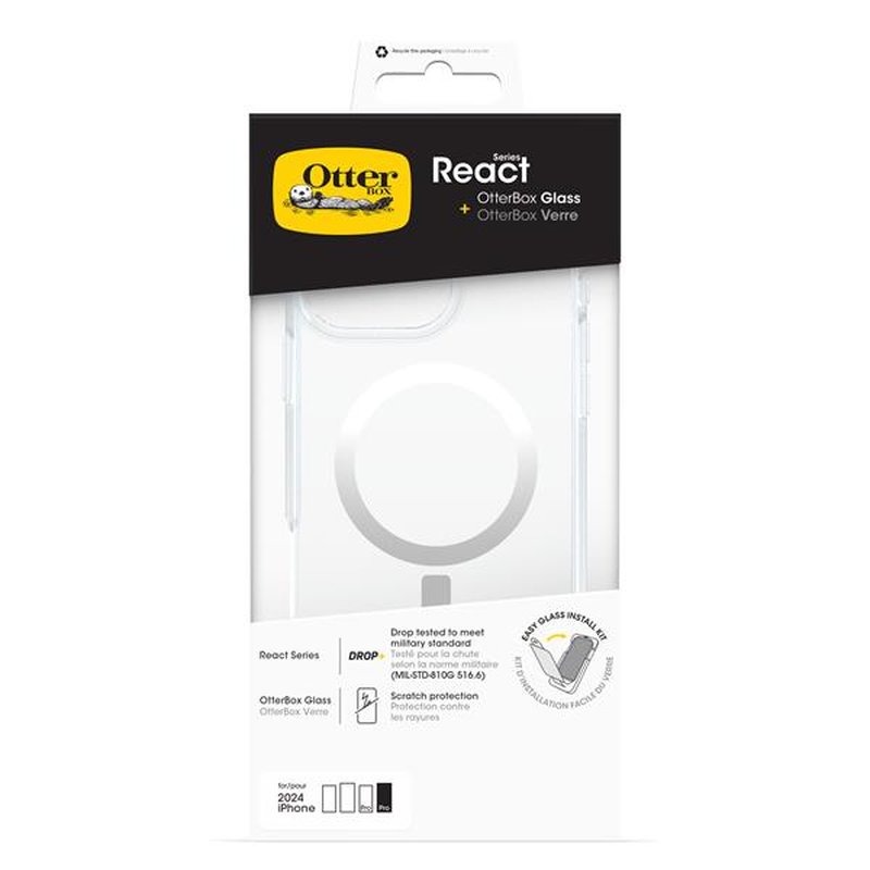 ReactMagSafe+GlassiPhone16ProMaxCLR ReactMagSafe+GlassiPhone16ProMaxCLR