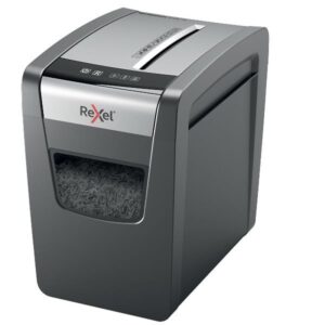 Rexel Momentum X312-SL triturador de papel Corte en partículas Negro, Gris