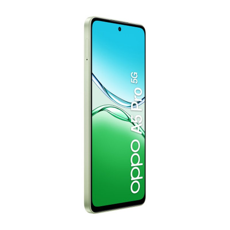 OPPO A5 Pro 5G 16,9 cm (6.67") SIM doble Android 15 USB Tipo C 8 GB 256 GB 5800 mAh Verde, Oliva - Imagen 6