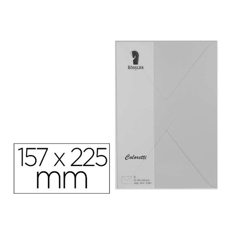 SOBRE C5 GRIS CLARO 157X225MM 5U SOBRE C5 GRIS CLARO 157X225MM 5U