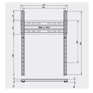 STRETCH 88 VERT TV SUELO 50KG 88