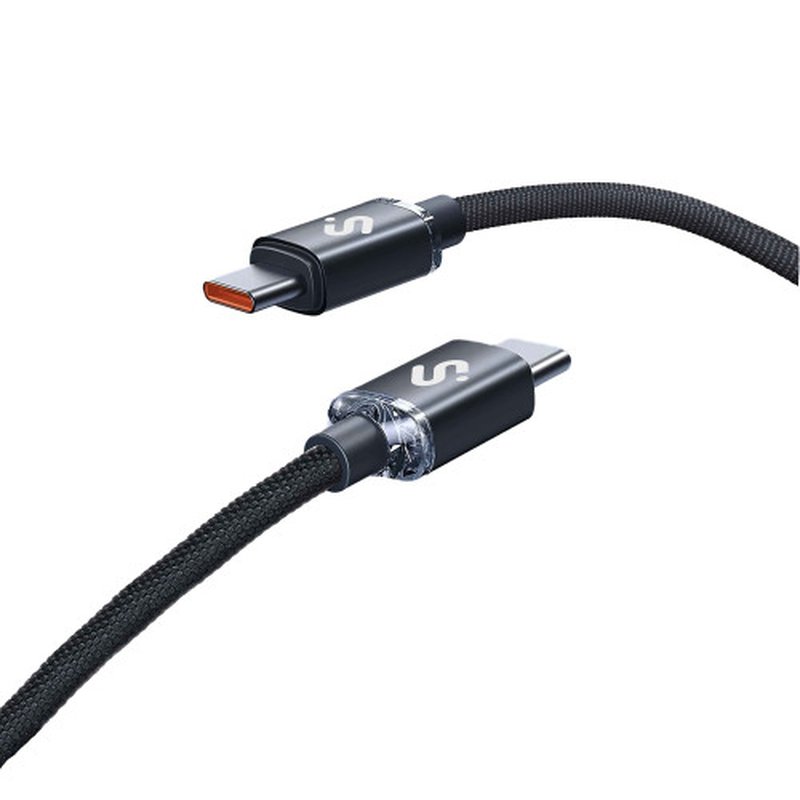 SUBBLIM CABLE OPTIMUS 60W C-C 1m BLACK SUBBLIM CABLE OPTIMUS 60W C-C 1m BLACK - Imagen 7