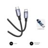 SUBBLIM CABLE PLUS 100W C-C 1m WHITE
