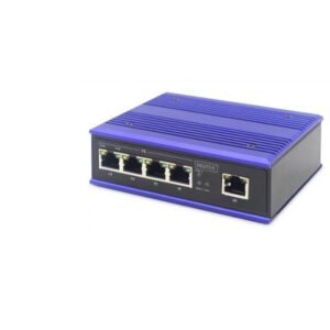 CONMUTADOR POE GB INDUSTRIAL 4PORTS