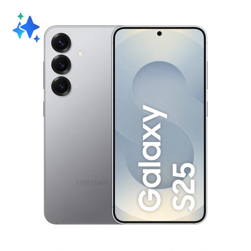 Samsung Galaxy S25 15,8 cm (6.2") SIM doble Android 15 5G USB Tipo C 12 GB 256 GB 4000 mAh Plata Samsung Galaxy S25 15,8 cm (6.2") SIM doble Android 15 5G USB Tipo C 12 GB 256 GB 4000 mAh Plata