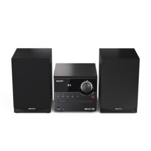 Sharp XL-B512(BK) sistema de audio para el hogar Microcadena de música para uso doméstico 45 W Negro