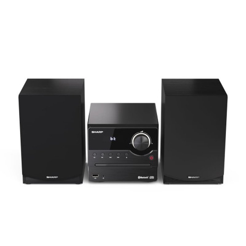 Sharp XL-B512(BK) sistema de audio para el hogar Microcadena de música para uso doméstico 45 W Negro - Imagen 7
