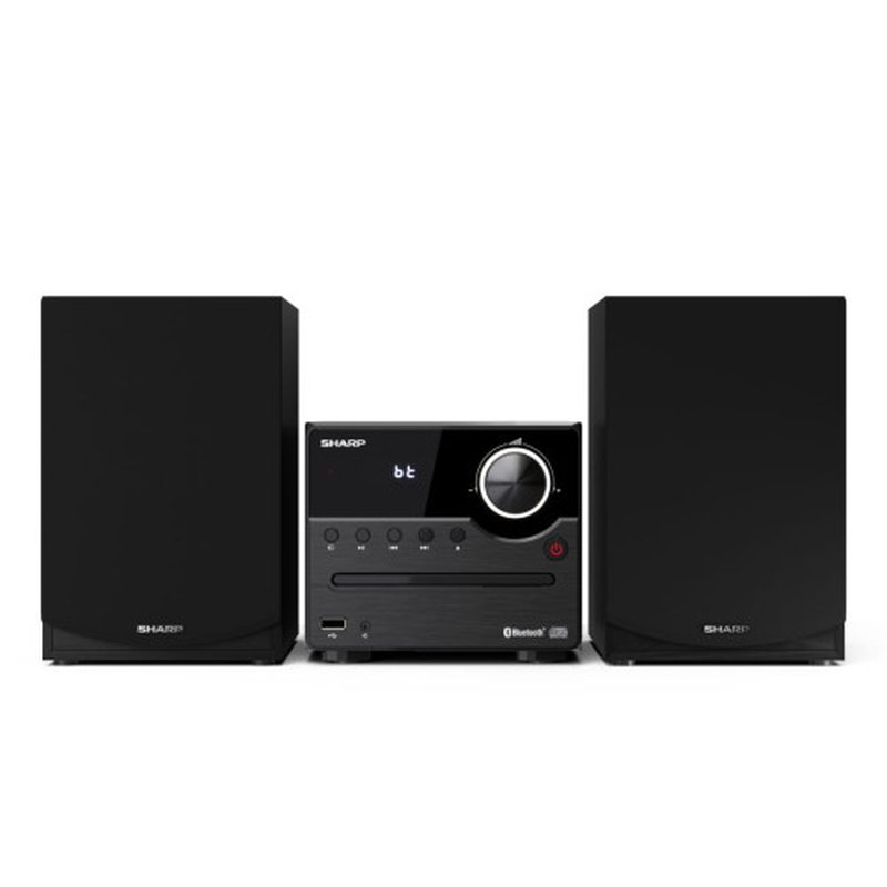 Sharp XL-B512(BK) sistema de audio para el hogar Microcadena de música para uso doméstico 45 W Negro - Imagen 8