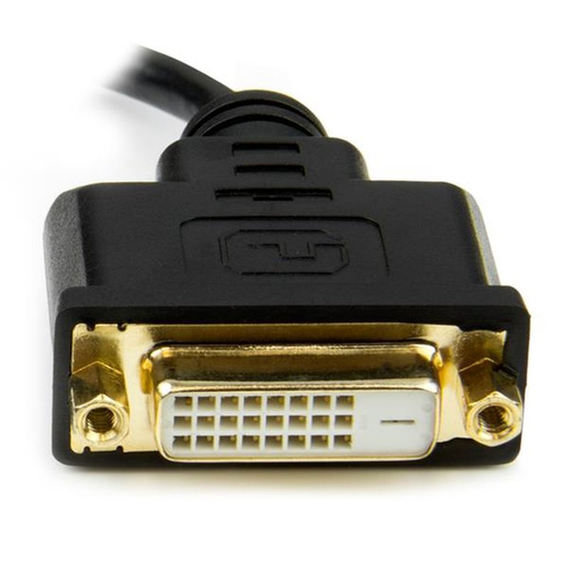 StarTech.com Adaptador Cable Conversor de 20cm Mini HDMI a DVI-D - Imagen 3