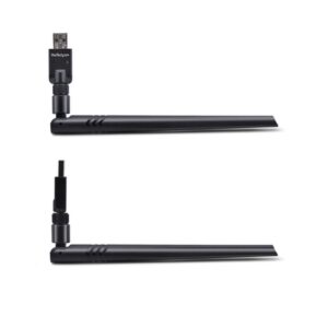 StarTech.com Adaptador USB Bluetooth 5.3 Clase 1 para PC o Portátil - Dongle Bluetooth de Largo Alcance para Teclado Ratón o Redes - Windows/Linux