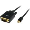 StarTech.com Cable Adaptador Conversor Mini DisplayPort a VGA 1,8m - Mini DP a HD15 - Macho a Macho StarTech.com Cable Adaptador Conversor Mini DisplayPort a VGA 1,8m - Mini DP a HD15 - Macho a Macho