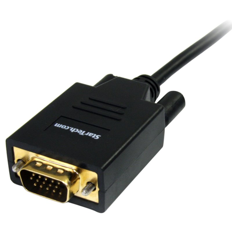 StarTech.com Cable Adaptador Conversor Mini DisplayPort a VGA 1,8m - Mini DP a HD15 - Macho a Macho - Imagen 2