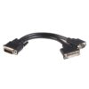 StarTech.com Cable Adaptador de 20cm LFH59 DMS59 a DVI-D y VGA - Macho a Hembra - DMS-59