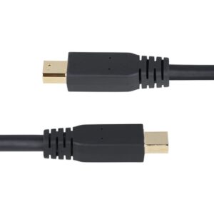StarTech.com Cable Mini DisplayPort a DisplayPort 1.4 de 3m - 8K 60Hz - HBR3 - Adaptador MiniDP a DisplayPort - UHD 4K 120Hz - mDP a DP - Cable para Monitor DisplayPort