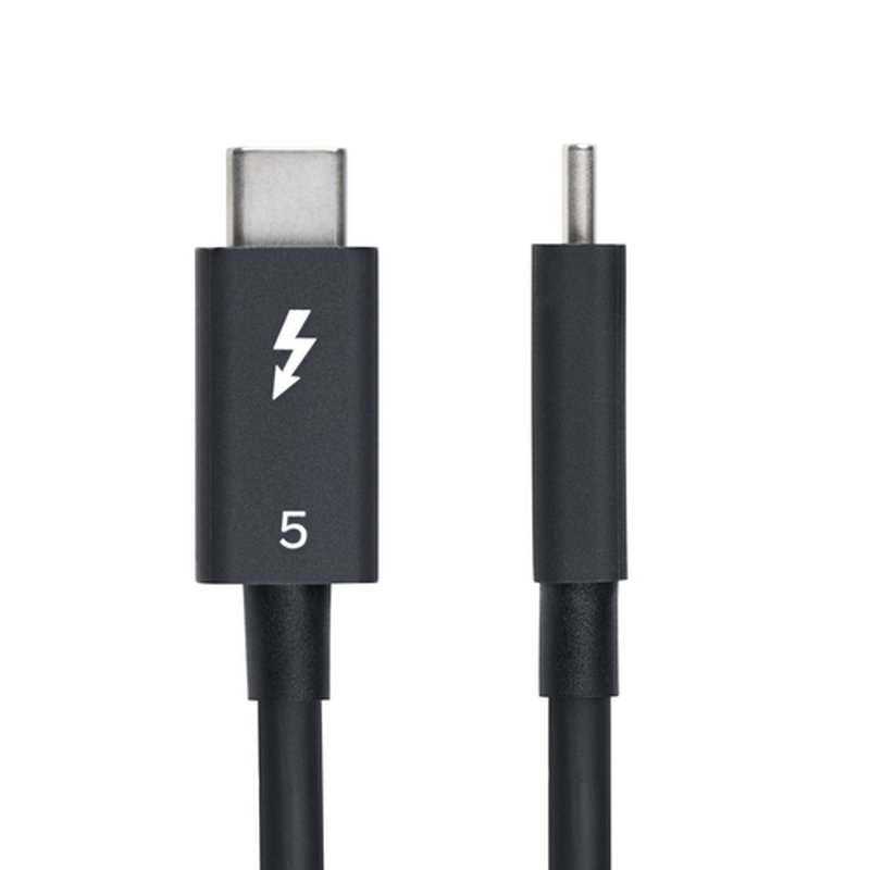 StarTech.com Cable Thunderbolt 5 de 50cm - Cable Thuderbolt Certificado - 80Gbps Hasta 120Gbps - Entrega de Alimentación PD de 240W - 8K 60Hz - Compatible con Thunderbolt 4/USB-C - USB Tipo C - Imagen 2