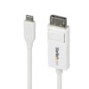StarTech.com Cable USB C a DisplayPort 1.2 4K 60Hz de 2m - Adaptador de Vídeo Bidireccional DP a USB Tipo C - HDR - Compatible con Thunderbolt - Blanco StarTech.com Cable USB C a DisplayPort 1.2 4K 60Hz de 2m - Adaptador de Vídeo Bidireccional DP a USB Tipo C - HDR - Compatible con Thunderbolt - Blanco