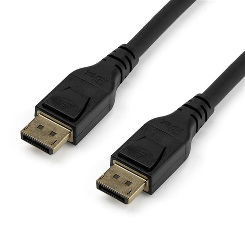 StarTech.com Cable de 5m DisplayPort 1.4 con Certificación VESA - 8K 60Hz HBR3 HDR - Cable DP Super UHD - Cable Delgado DP 1.4 Ultra HD de 4K a 120Hz StarTech.com Cable de 5m DisplayPort 1.4 con Certificación VESA - 8K 60Hz HBR3 HDR - Cable DP Super UHD - Cable Delgado DP 1.4 Ultra HD de 4K a 120Hz