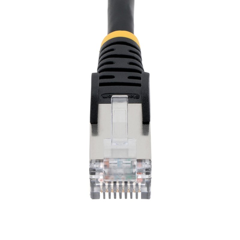 StarTech.com Cable de 5m de Red Ethernet CAT6a - Negro - Low Smoke Zero Halogen (LSZH) - 10GbE - 500MHz - PoE++ de 100W - Snagless sin Pestillo - RJ-45 - Cable de Red S/FTP StarTech.com Cable de 5m de Red Ethernet CAT6a - Negro - Low Smoke Zero Halogen (LSZH) - 10GbE - 500MHz - PoE++ de 100W - Snagless sin Pestillo - RJ-45 - Cable de Red S/FTP - Imagen 4