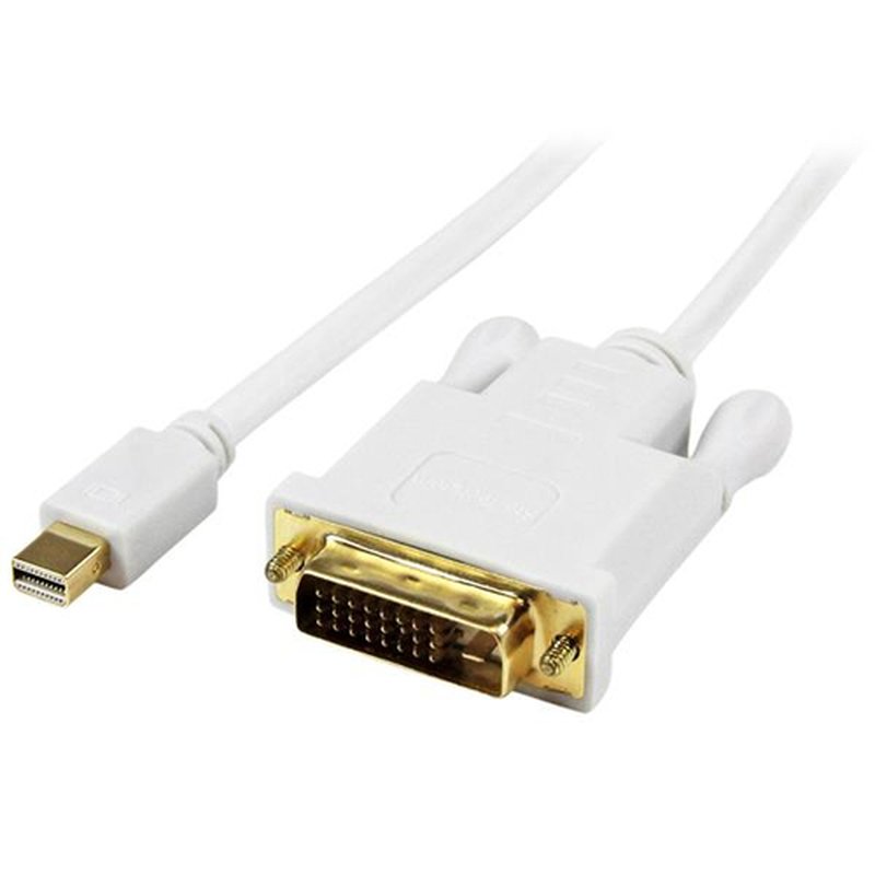 StarTech.com Cable de 91cm Adaptador Activo de Vídeo Externo Mini DisplayPort a DVI - 1920x1200 - Blanco