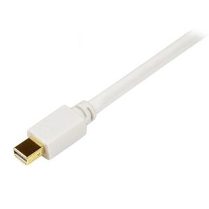 StarTech.com Cable de 91cm Adaptador de Vídeo Mini DisplayPort a DVI-D - Conversor Pasivo - 1920x1200 - Blanco StarTech.com Cable de 91cm Adaptador de Vídeo Mini DisplayPort a DVI-D - Conversor Pasivo - 1920x1200 - Blanco