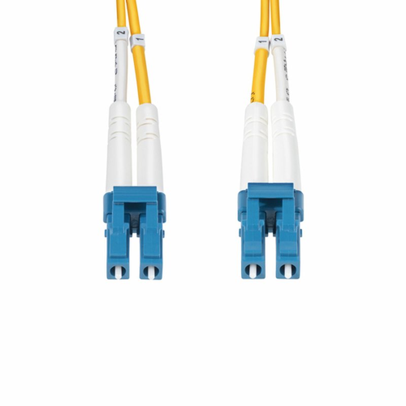 StarTech.com Cable de Fibra Óptica Dúplex LC a LC (UPC) OS2 Monomodo de 1m - 9/125µm - 10G - Resistente a Dobleces - Low Insertion Loss - Cable LSZH - Cable de Parcheo de Fibra StarTech.com Cable de Fibra Óptica Dúplex LC a LC (UPC) OS2 Monomodo de 1m - 9/125µm - 10G - Resistente a Dobleces - Low Insertion Loss - Cable LSZH - Cable de Parcheo de Fibra - Imagen 4