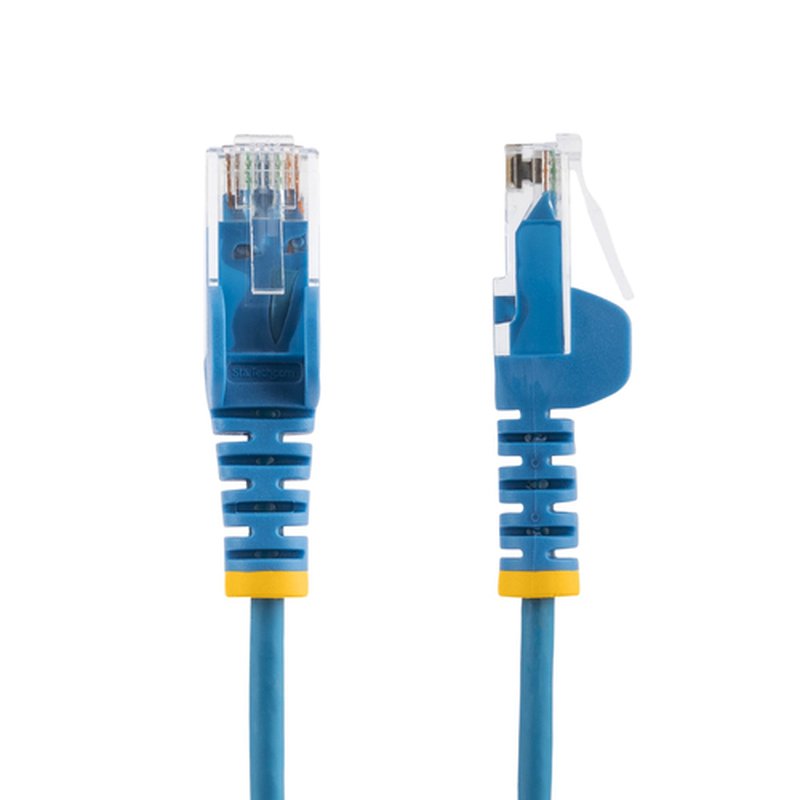 StarTech.com Cable de Red Ethernet CAT6 Delgado sin Enganches Azul de 5m - Cable RJ45 Snagless Slim 28AWG - Alambre de Cobre Puro - PoE 100W - con Alivios de Tensión - LSZH - Probado con Fluke StarTech.com Cable de Red Ethernet CAT6 Delgado sin Enganches Azul de 5m - Cable RJ45 Snagless Slim 28AWG - Alambre de Cobre Puro - PoE 100W - con Alivios de Tensión - LSZH - Probado con Fluke - Imagen 2