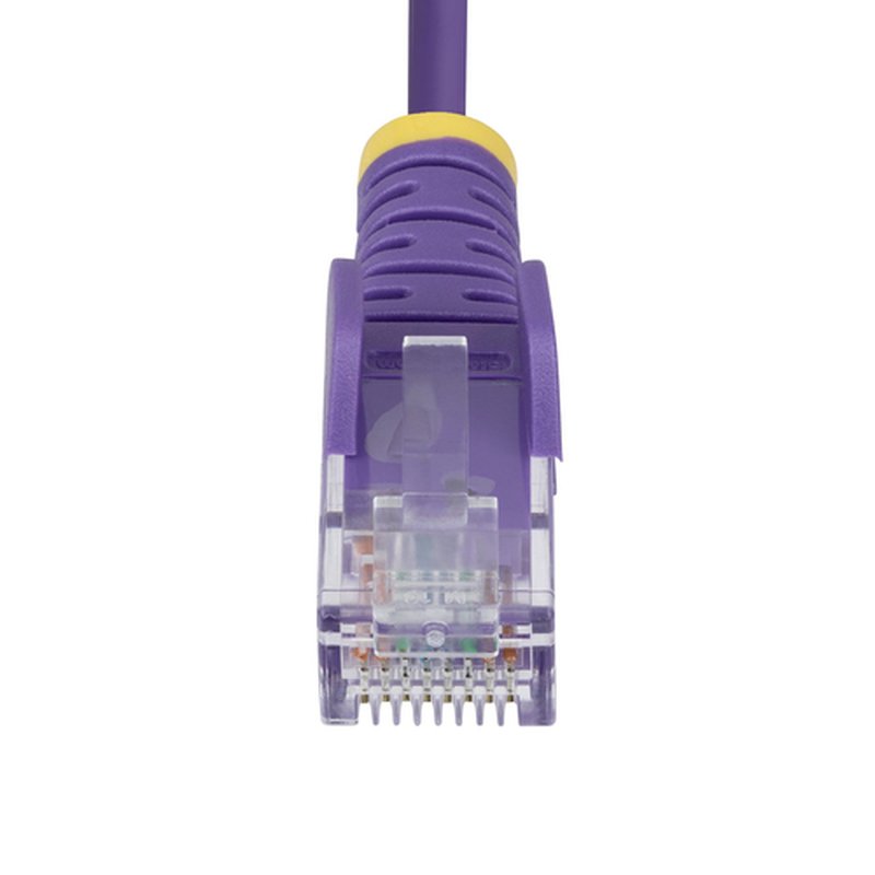 StarTech.com Cable de Red Ethernet CAT6 Delgado sin Enganches Morado de 7m - Cable RJ45 Snagless Slim 28AWG - Alambre de Cobre Puro - PoE 100W - con Alivios de Tensión - LSZH - Probado con Fluke StarTech.com Cable de Red Ethernet CAT6 Delgado sin Enganches Morado de 7m - Cable RJ45 Snagless Slim 28AWG - Alambre de Cobre Puro - PoE 100W - con Alivios de Tensión - LSZH - Probado con Fluke - Imagen 4