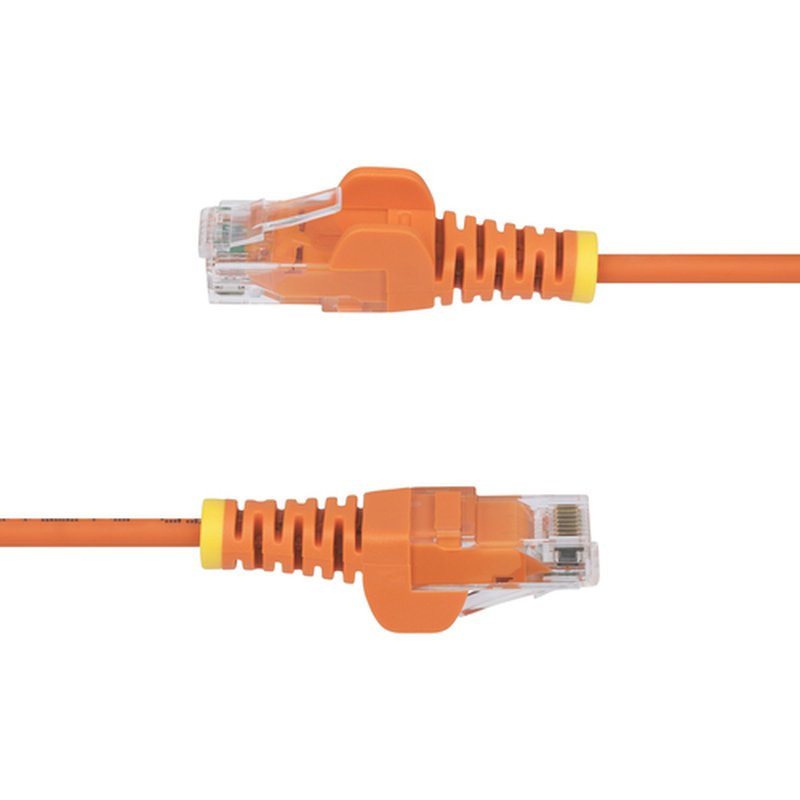 StarTech.com Cable de Red Ethernet CAT6 Delgado sin Enganches Naranja de 1m - Cable RJ45 Snagless Slim de 28AWG - Alambre de Cobre Puro - con Alivios de Tensión - LSZH - Probado con Fluke StarTech.com Cable de Red Ethernet CAT6 Delgado sin Enganches Naranja de 1m - Cable RJ45 Snagless Slim de 28AWG - Alambre de Cobre Puro - con Alivios de Tensión - LSZH - Probado con Fluke - Imagen 3