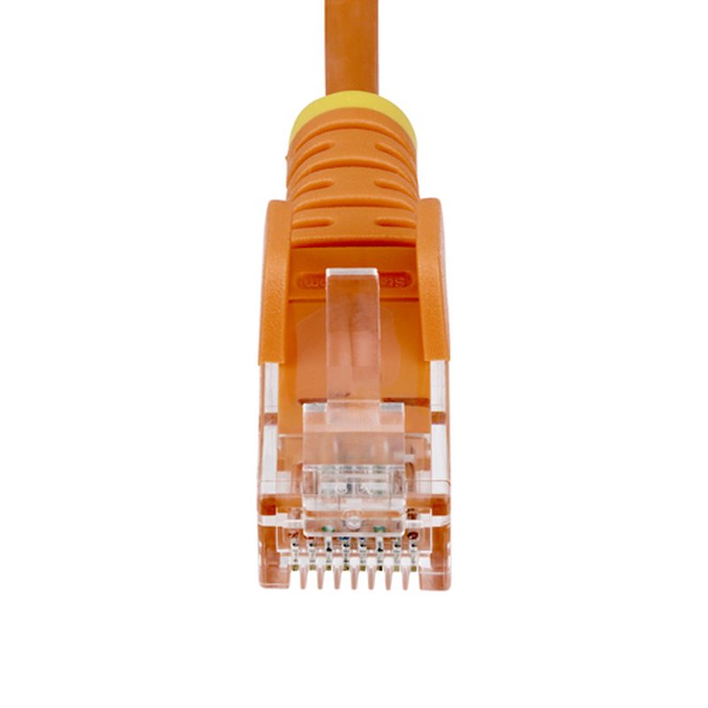 StarTech.com Cable de Red Ethernet CAT6 Delgado sin Enganches Naranja de 1m - Cable RJ45 Snagless Slim de 28AWG - Alambre de Cobre Puro - con Alivios de Tensión - LSZH - Probado con Fluke StarTech.com Cable de Red Ethernet CAT6 Delgado sin Enganches Naranja de 1m - Cable RJ45 Snagless Slim de 28AWG - Alambre de Cobre Puro - con Alivios de Tensión - LSZH - Probado con Fluke - Imagen 4