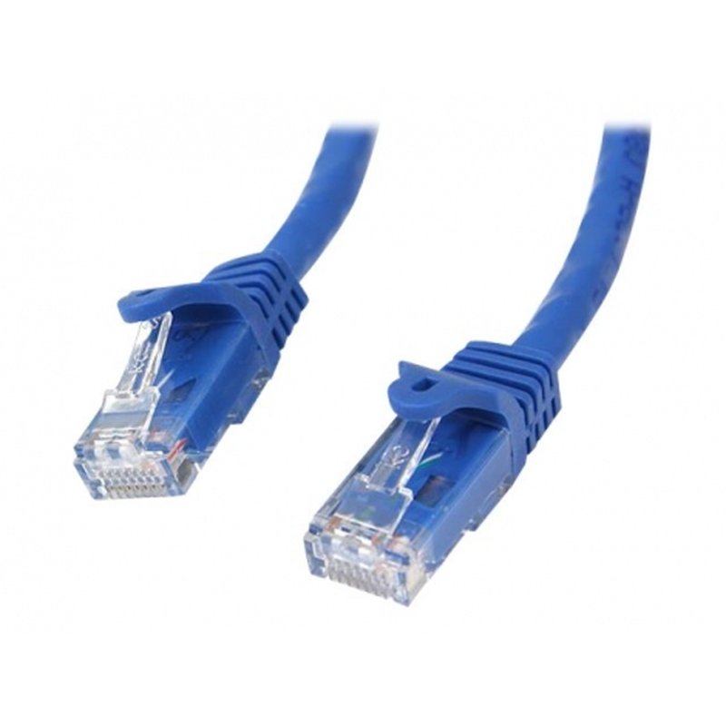 StarTech.com Cable de Red Ethernet Snagless Sin Enganches Cat 6 Cat6 Gigabit 0,5m - Azul StarTech.com Cable de Red Ethernet Snagless Sin Enganches Cat 6 Cat6 Gigabit 0,5m - Azul