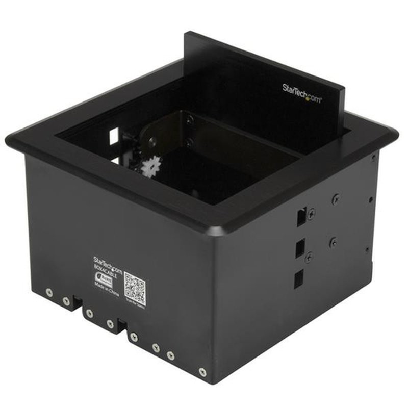 StarTech.com Caja de Gestión de Cableado para Mesas de Conferencia - de Sobremesa - Caja de Conectividad