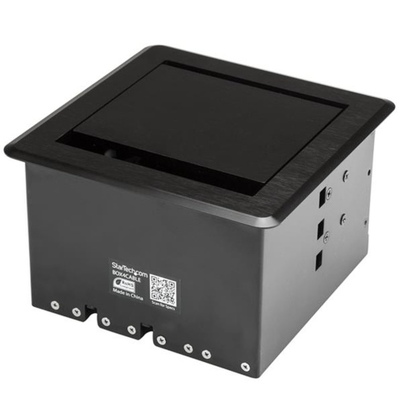 StarTech.com Caja de Gestión de Cableado para Mesas de Conferencia - de Sobremesa - Caja de Conectividad - Imagen 2