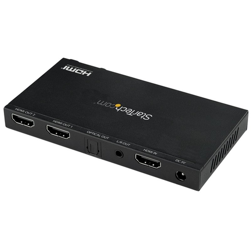 StarTech.com Divisor HDMI de 2 Puertos - de 4K 60Hz con Escalador Incorporado StarTech.com Divisor HDMI de 2 Puertos - de 4K 60Hz con Escalador Incorporado - Imagen 2
