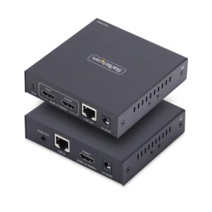Alternative view of StarTech.com Extensor KVM HDMI 4K 60Hz por Redes Ethernet IP - Alargador KVM HDMI y USB por Ethernet - Sin Controladores - Juego Transmisor/Receptor - AVoIP - Incluye Elementos de Montaje