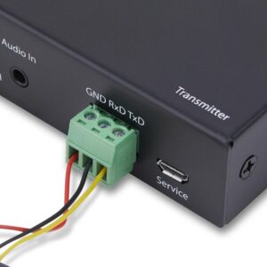 StarTech.com Extensor KVM HDMI 4K 60Hz por Redes Ethernet IP - Alargador KVM HDMI y USB por Ethernet - Sin Controladores - Juego Transmisor/Receptor - AVoIP - Incluye Elementos de Montaje