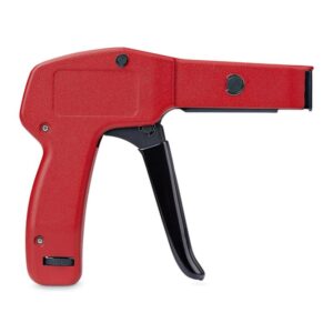 StarTech.com Herramienta Sujeta Bridas de Nailon - Pistola Cortadora de Bridas - Herramienta para Apretar Bridas de Nailon - Funciona con Bridas de 2,4mm a 4,8mm - TAA