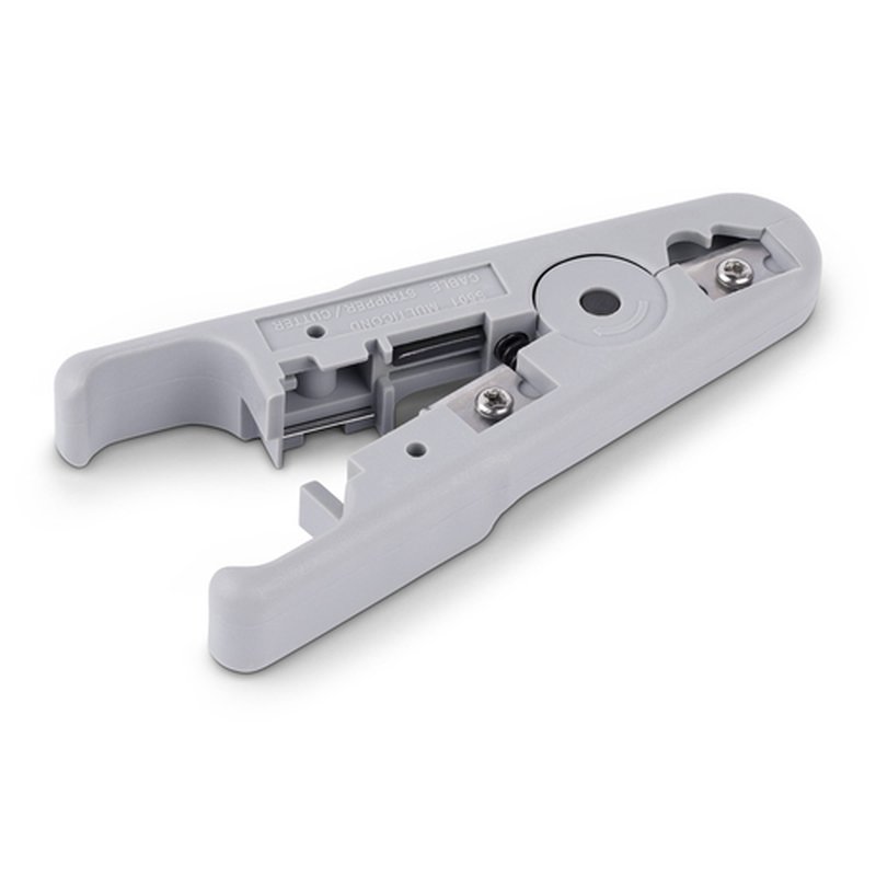 StarTech.com Pelacables y Cortador de Cables de Red - Pelacables Profesional para Cables Coaxiales/UTP/FTP/STP - Herramienta Pelador de Cables Profesional - Cortador de Cables - Rotativo - Imagen 4