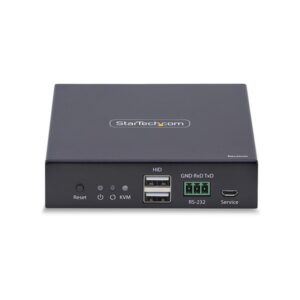 StarTech.com Receptor KVM HDMI por Redes IP - Serie IH2006 - 4K 60Hz - para Teclado/Vídeo/Ratón - Sin Controladores - Incluye Kit de Montaje - Receptor Únicamente