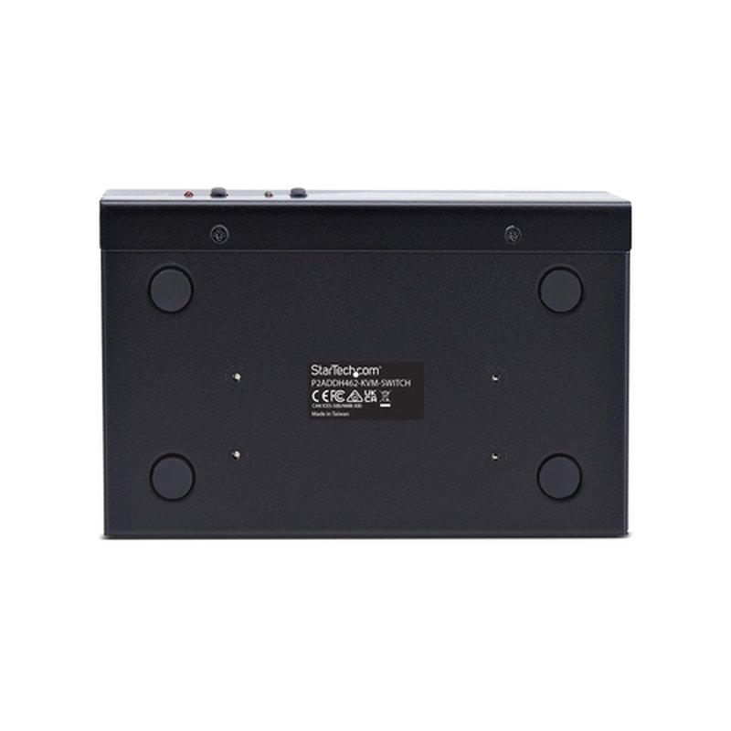 StarTech.com Switch KVM de 2 Puertos DisplayPort HDMI - Conmutador KVM de Dos Monitores - Hub Ladrón USB 2 Puertos 5Gbps - 2 Puertos USB HID - Teclas de Acceso Rápido - TAA - Imagen 5
