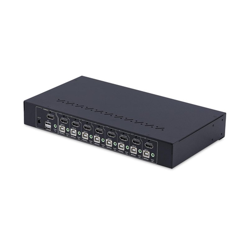 StarTech.com Switch KVM de 8 Puertos HDMI 4K 60Hz - Conmutador KVM HDMI 2.0 con Kit de Montaje 1U para Rack - con Hub USB de 4 Puertos - Conmutado por Botón y Teclas de Acceso Rápido - TAA StarTech.com Switch KVM de 8 Puertos HDMI 4K 60Hz - Conmutador KVM HDMI 2.0 con Kit de Montaje 1U para Rack - con Hub USB de 4 Puertos - Conmutado por Botón y Teclas de Acceso Rápido - TAA - Imagen 2