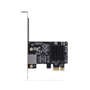 StarTech.com Tarjeta de Red Ethernet PCI Express de 1 Puerto Gigabit 5G - Tarjeta Adaptador Ethernet PCI-E Chipset RTL8126 - Tarjeta LAN 5G/2.5G/1G/100M/10M - Windows/Linux - TAA