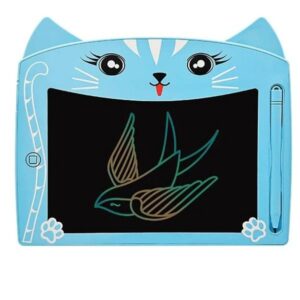 TABLETA LCD DIBUJO+ESCR GATO AZ 8'