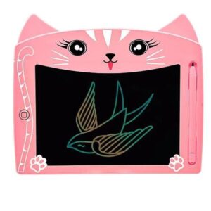 TABLETA LCD DIBUJO+ESC GATO ROSA 8'