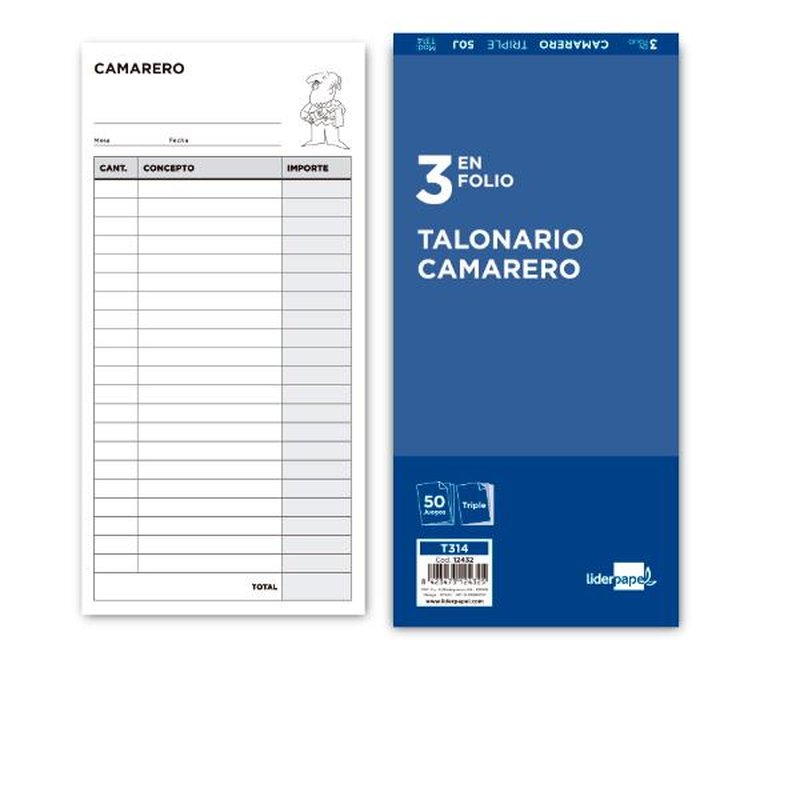 TAL CAMARERO 3/F. Y 2 COPIAS T31 TAL CAMARERO 3/F. Y 2 COPIAS T31