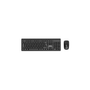 Nilox NXKMWE011 teclado Ratón incluido Oficina RF inalámbrico Español Negro