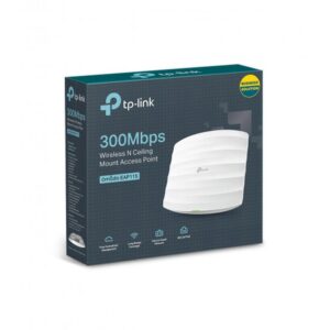 TP-Link EAP115 punto de acceso inalámbrico 300 Mbit/s Blanco Energía sobre Ethernet (PoE)