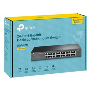 TP-Link LS1024G switch No administrado Gigabit Ethernet (10/100/1000) Negro