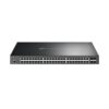 TP-Link Omada SG3452XP switch Gestionado L2+ Gigabit Ethernet (10/100/1000) Energía sobre Ethernet (PoE) 1U Negro