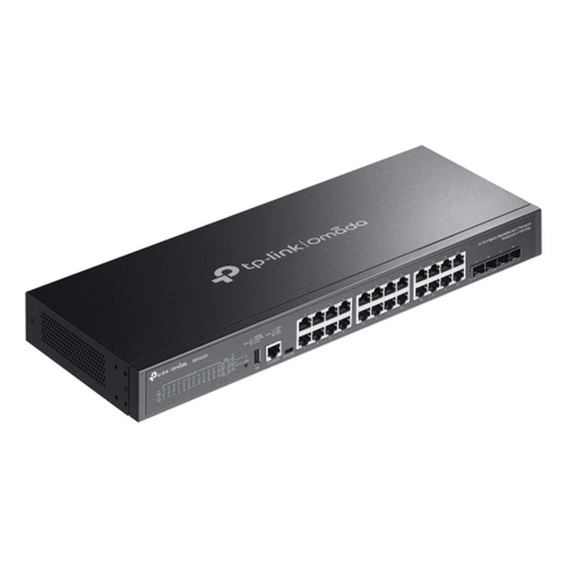 TP-Link Omada SG5428X switch Gestionado L3 Gigabit Ethernet (10/100/1000) Negro - Imagen 4