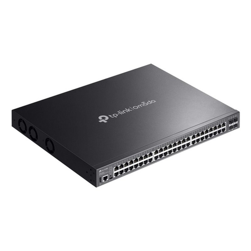 TP-Link Omada SG5452XMPP switch Gestionado L3 Gigabit Ethernet (10/100/1000) Energía sobre Ethernet (PoE) Negro - Imagen 4